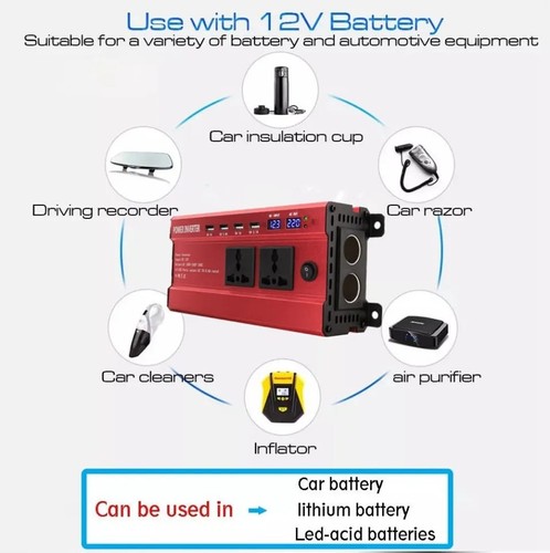 6000w caravan power converter - power,