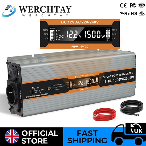 1500w 3000w pure sine wave - 3000w,