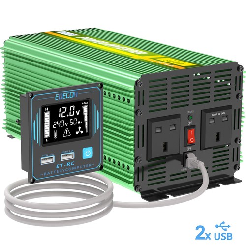 Edecoa power inverter 3000w - inverter,