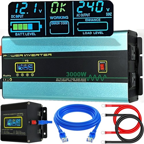 Power inverter 12v 240v - power, to