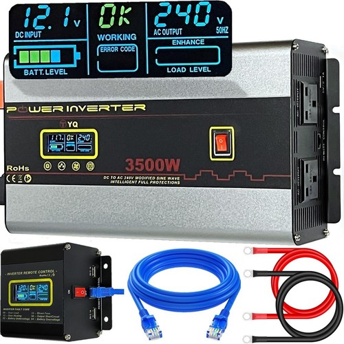 Power inverter 12v 240v - power,