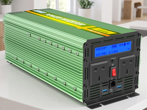 Edecoa power inverter - power, 12v