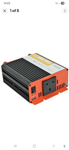 600w inverter 12v 230v - 12v, to