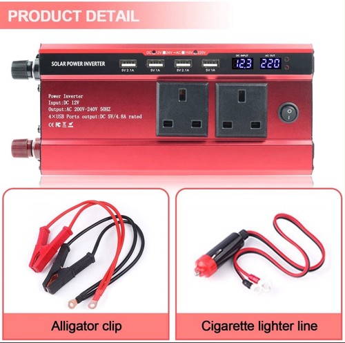 1200w caravan van converter - van,