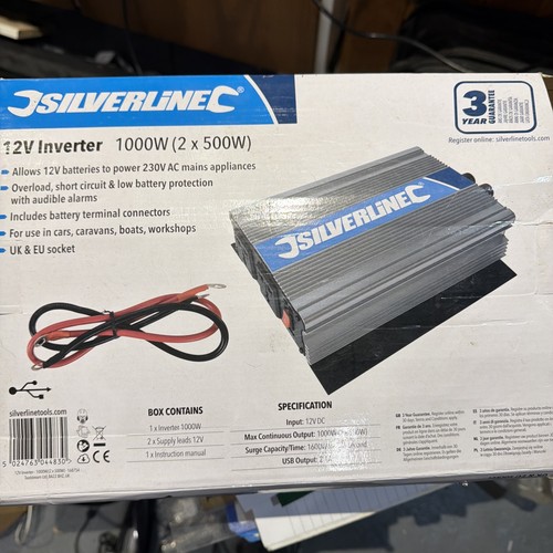 New silverline 12v - 12v, ac