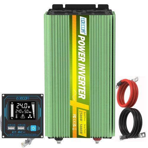 Edecoa power inverter 12v - power,